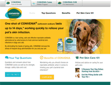 Tablet Screenshot of conveniafacts.com